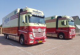 2 nieuwe LZV / LANG-LKW combinaties in gebruik genomen